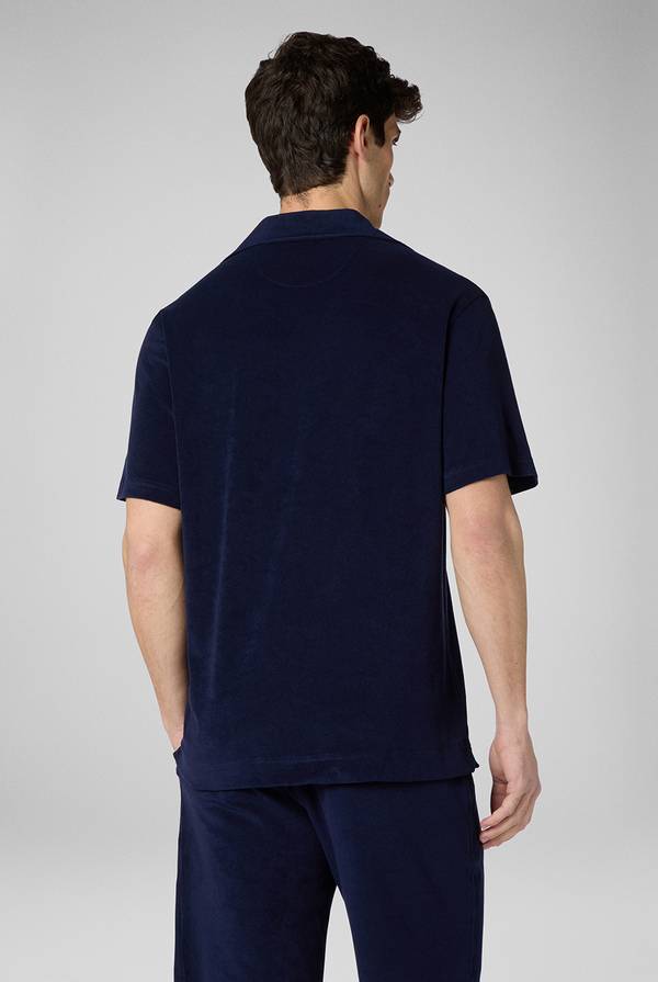 Pull Pal Zileri Camicia bowling in jersey Pezzi Unici