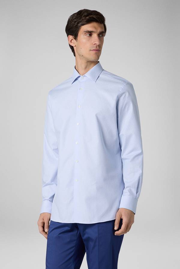 Pull Pal Zileri Camicia in puro cotone jacquard Consegna Veloce