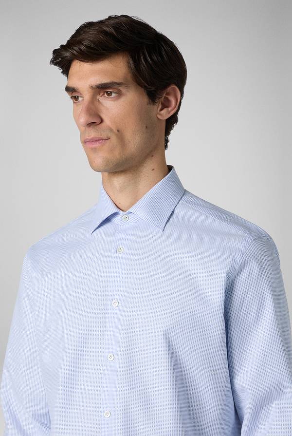Pull Pal Zileri Camicia in puro cotone jacquard Consegna Veloce