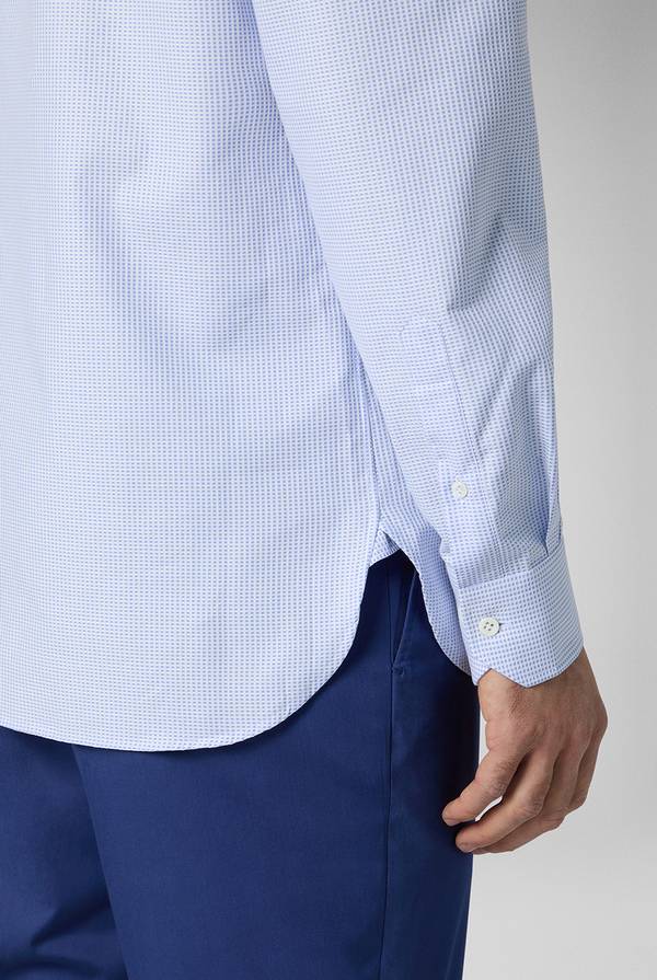 Pull Pal Zileri Camicia in puro cotone jacquard Consegna Veloce