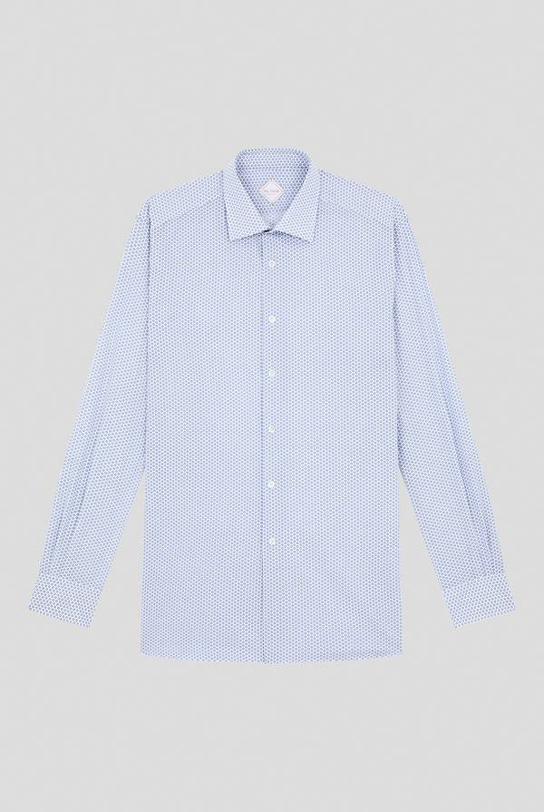 Pull Pal Zileri Camicia in puro cotone con stampa circolare
