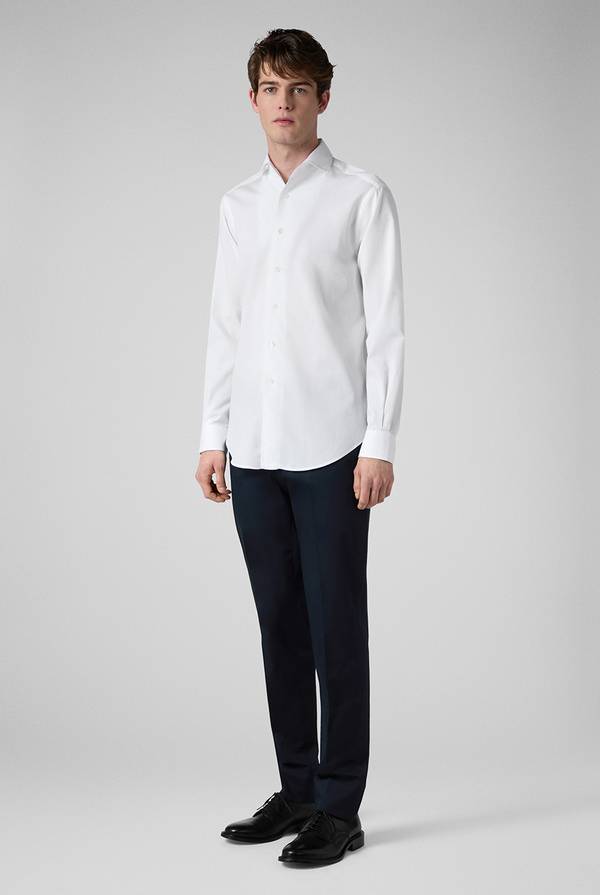Pull Pal Zileri Camicia bianca in cotone Affare Del Giorno