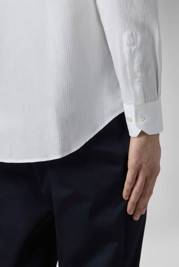 Pull Pal Zileri Camicia bianca in cotone Affare Del Giorno