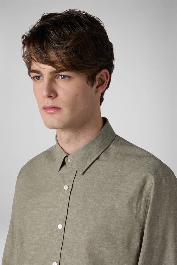 Pull Pal Zileri Camicia in lino e cotone Prezzo Ridotto