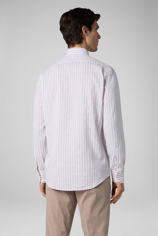Pull Pal Zileri Camicia a macro righe bianche e azzurre Convenienza