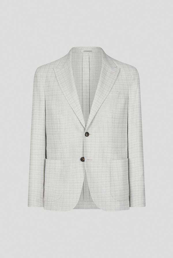 Pull Pal Zileri Giacca Effortless con motivo micro check Sconto