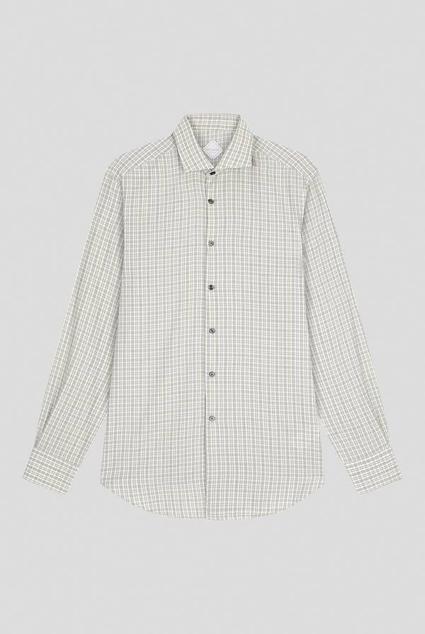 Pull Pal Zileri Camicia in flanella di cotone Vendita Economica