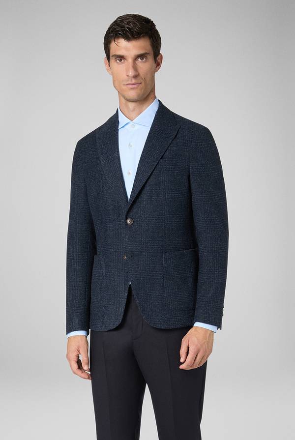 Pull Pal Zileri Giacca in lana tecnica con micro pattern Fino Al -60%