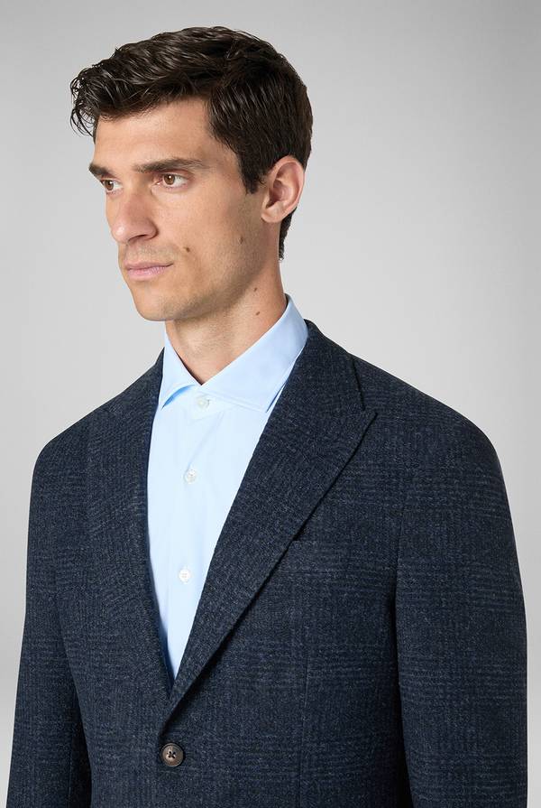 Pull Pal Zileri Giacca in lana tecnica con micro pattern Fino Al -60%