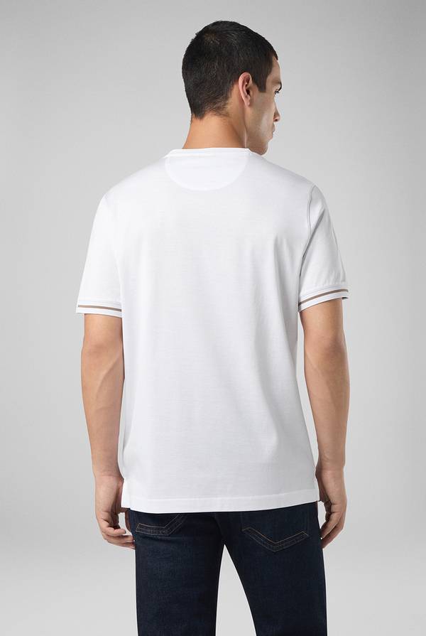 Pull Pal Zileri T-Shirt in jersey con logo ricamato In Saldo