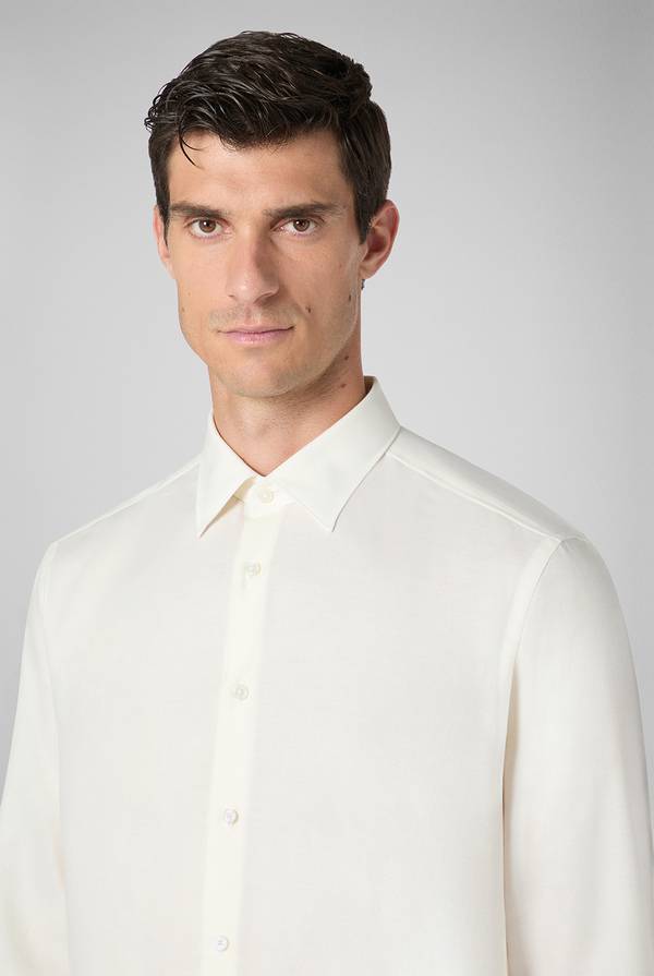 Pull Pal Zileri Camicia in cotone e cashmere Moda