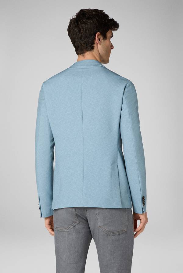 Pull Pal Zileri Giacca Effortless in jersey stampato Italy