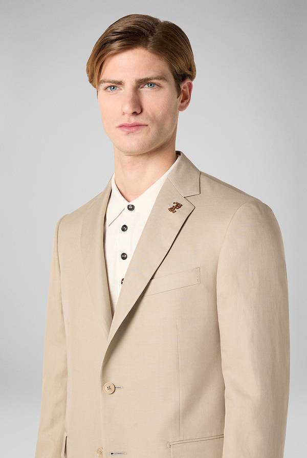 Pull Pal Zileri Abito Palladio in lino, tencel e cotone 2025