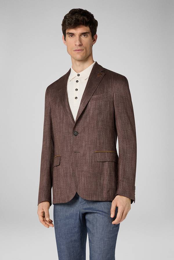 Pull Pal Zileri Giacca Brera in viscosa di bamboo Vendita