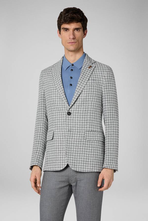 Pull Pal Zileri Giacca Brera in misto lino, cotone e viscosa Promozione