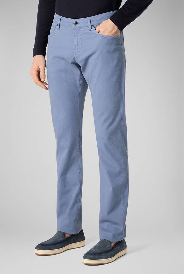 Pull Pal Zileri Pantalone 5 tasche in cotone stretch tinto in capo Qualità Garantita