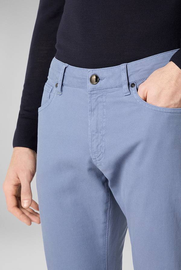 Pull Pal Zileri Pantalone 5 tasche in cotone stretch tinto in capo Qualità Garantita