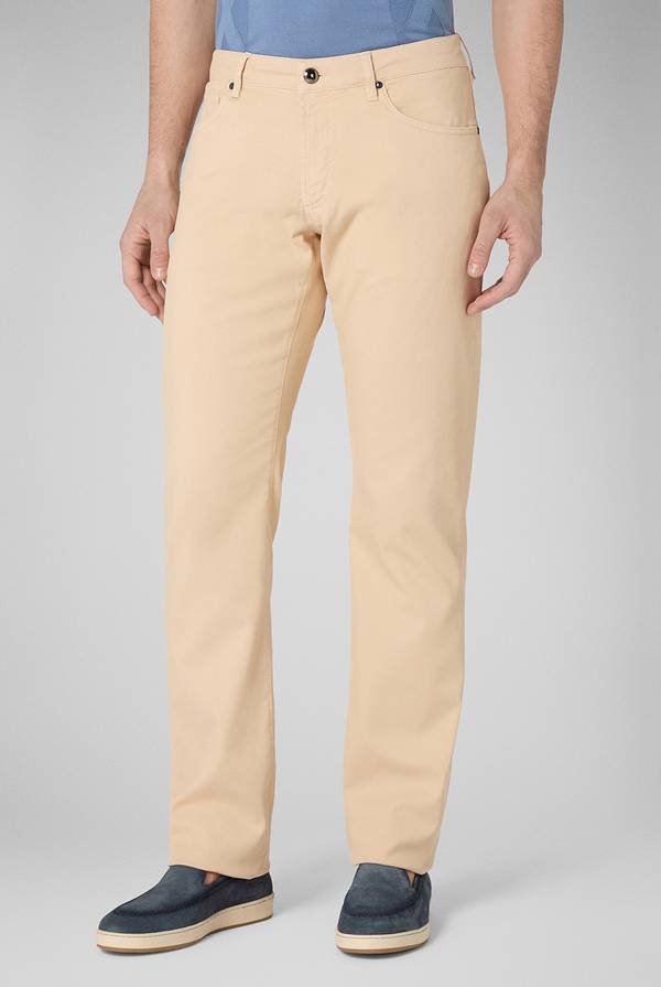 Pull Pal Zileri Pantalone 5 tasche in cotone stretch tinto in capo Sconto