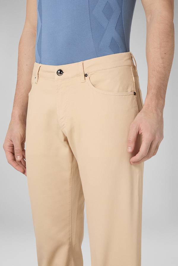 Pull Pal Zileri Pantalone 5 tasche in cotone stretch tinto in capo Sconto