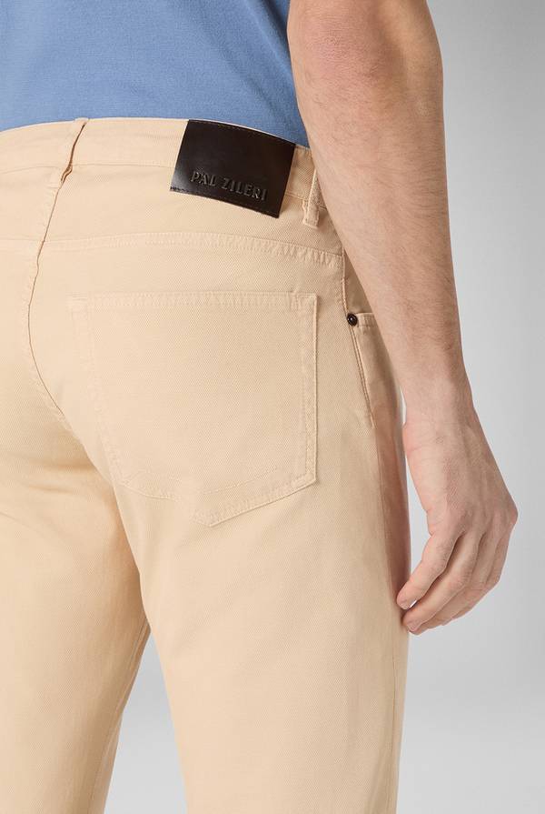 Pull Pal Zileri Pantalone 5 tasche in cotone stretch tinto in capo Sconto