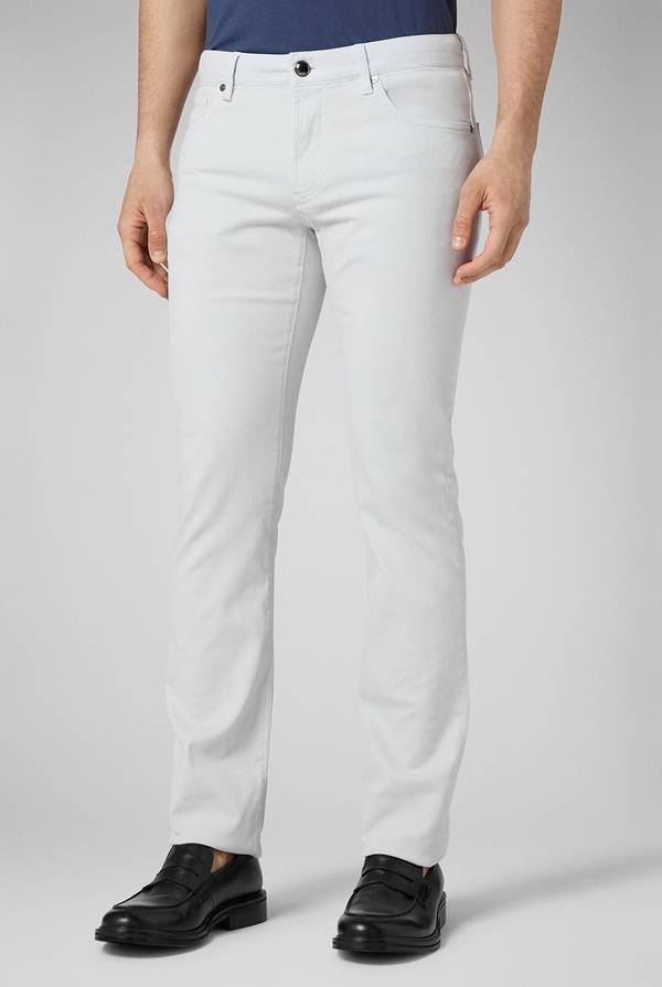 Pull Pal Zileri Pantalone 5 tasche in cotone stretch tinto in capo Offerta