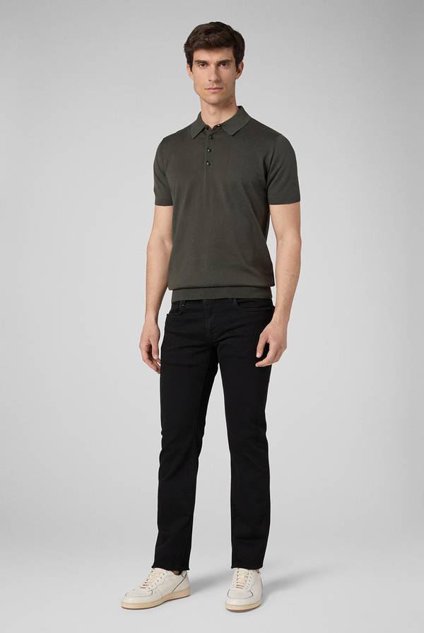 Pull Pal Zileri Polo in puro cotone a maniche corte Offerte