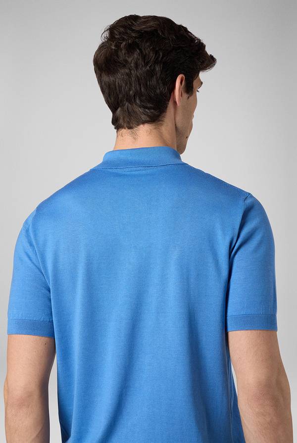 Pull Pal Zileri Polo in maglia di lana e seta Vendita Economica