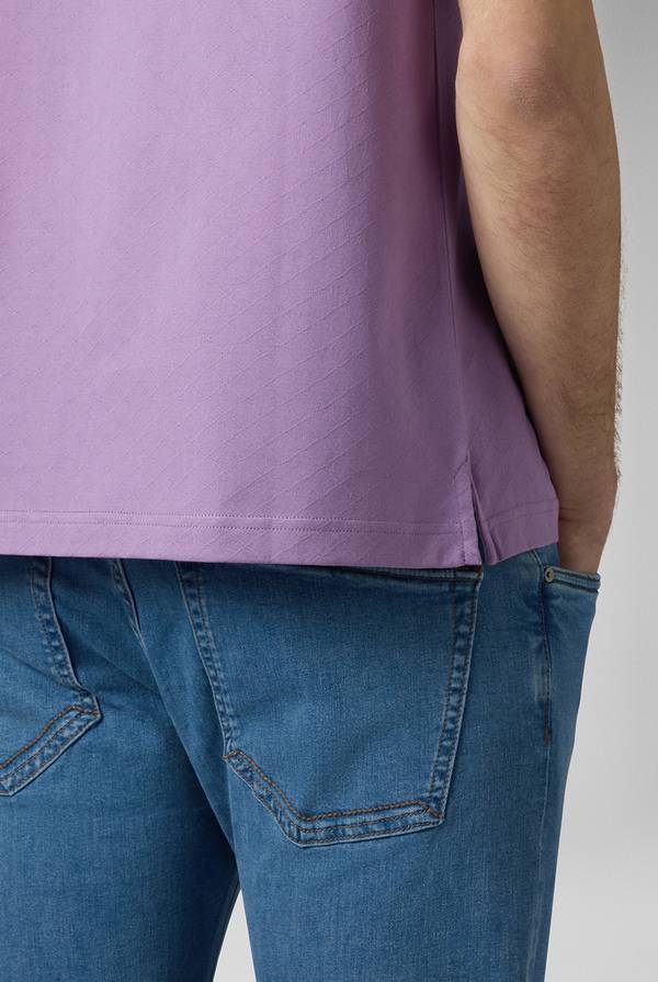 Pull Pal Zileri Polo con monogramma allover Negozio