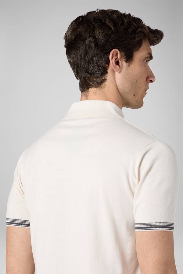 Pull Pal Zileri Polo con finiture millerighe 2025