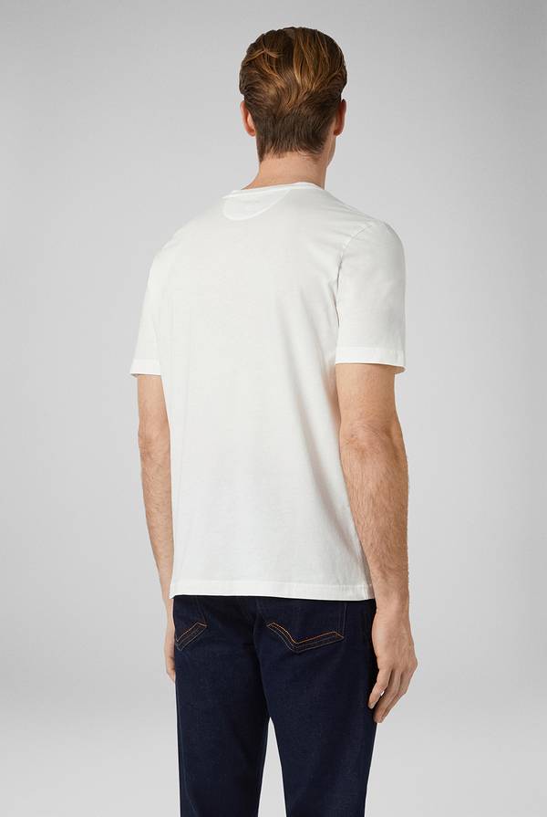 Pull Pal Zileri T-Shirt in cotone nel colore bianco 2025