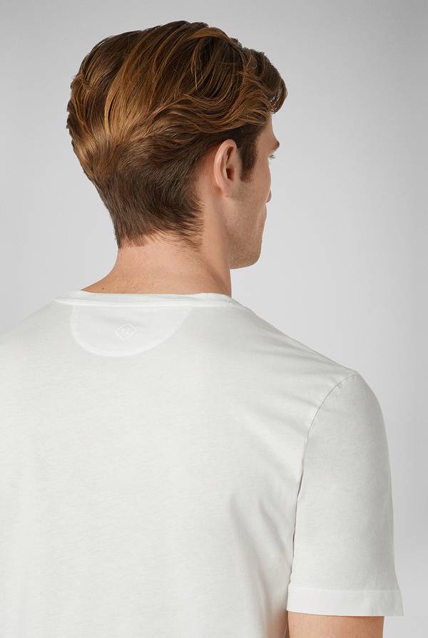 Pull Pal Zileri T-Shirt in cotone nel colore bianco 2025