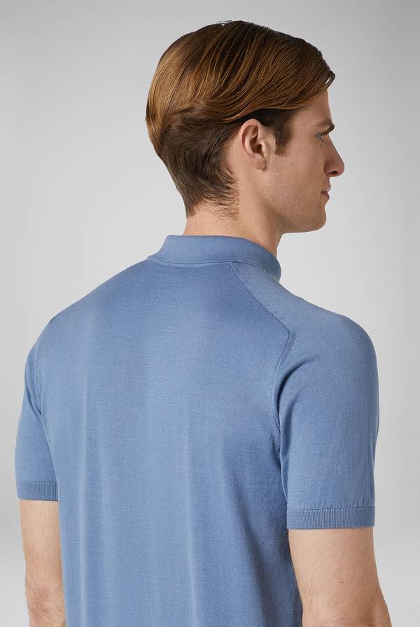 Pull Pal Zileri Polo in maglia con calati In Linea