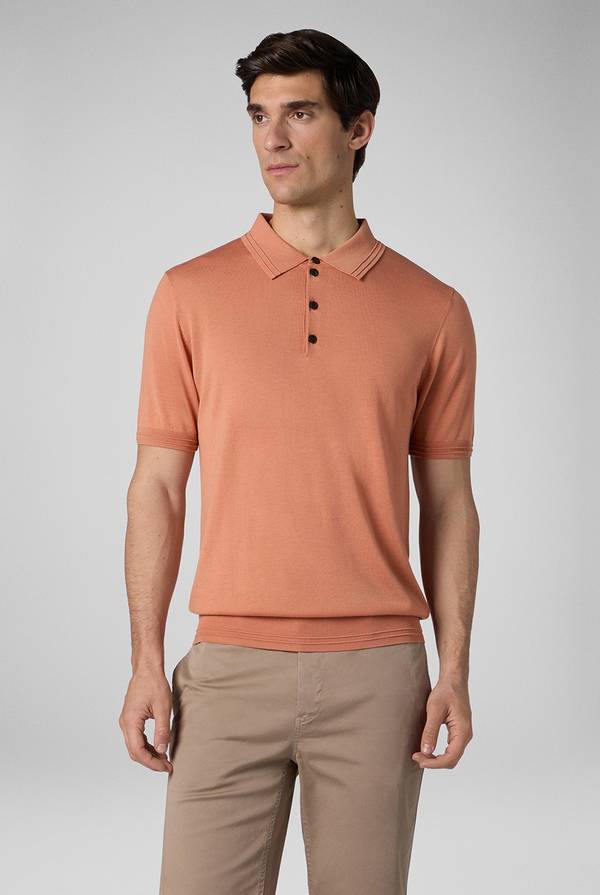 Pull Pal Zileri Polo in cotone e tencel Lightning offer