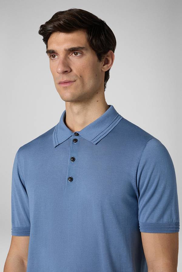Pull Pal Zileri Polo in cotone e tencel Negozi Online