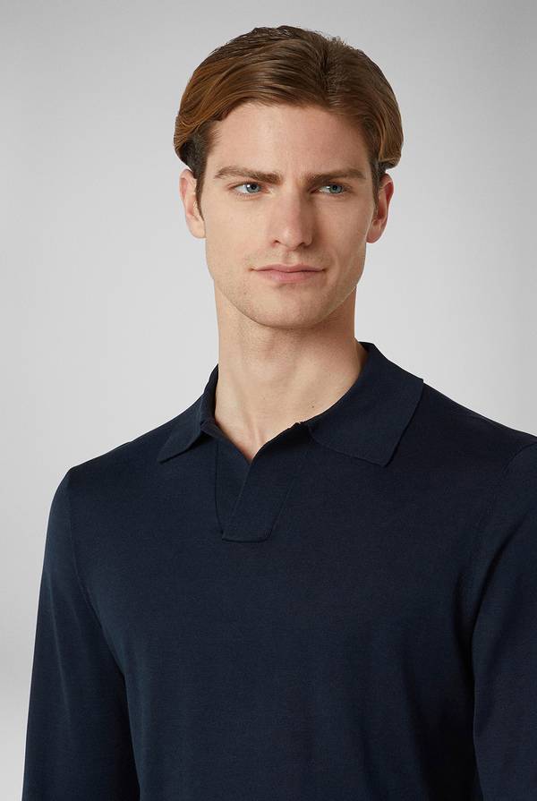 Pull Pal Zileri Polo in maglia a maniche lunghe Acquista Ora