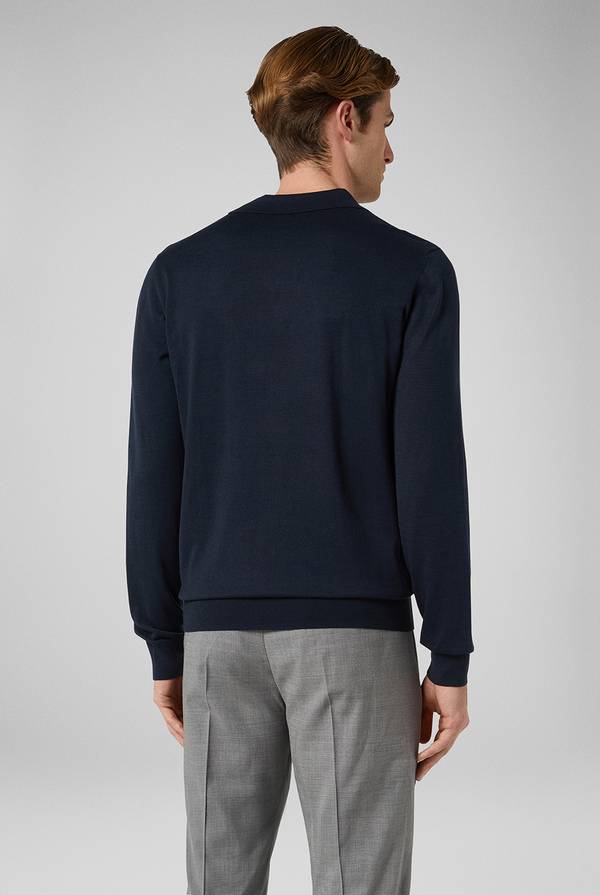 Pull Pal Zileri Polo in maglia a maniche lunghe Acquista Ora