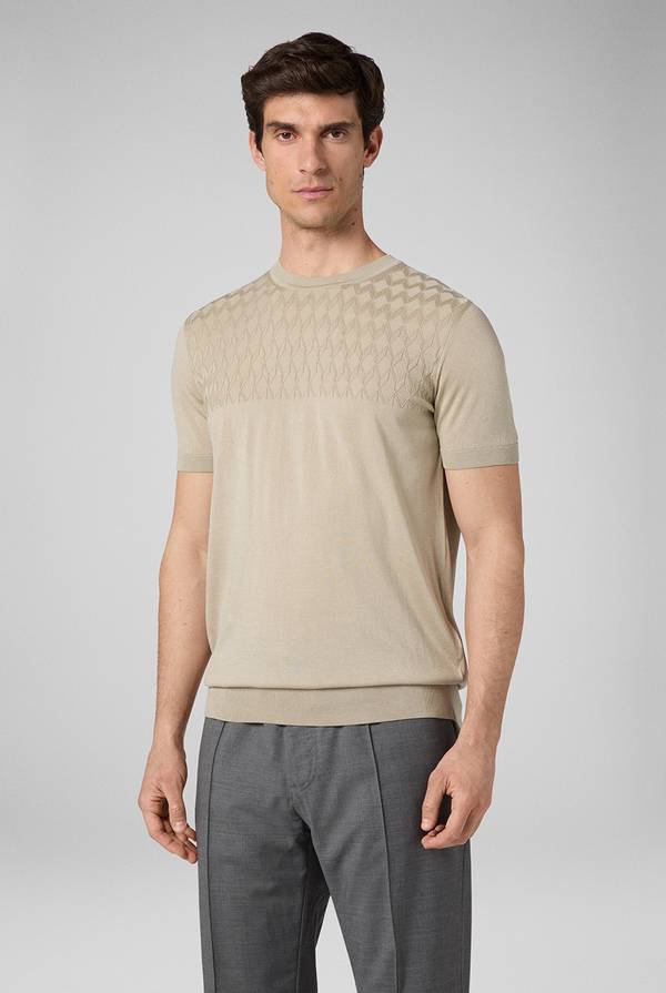 Pull Pal Zileri Tshirt con lavorazione 3D Promozione Limitata