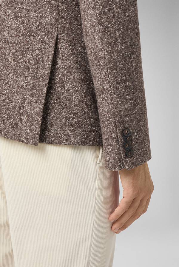 Pull Pal Zileri Giacca in lana tecnica con pettorina e cappuccio removibili Outlet
