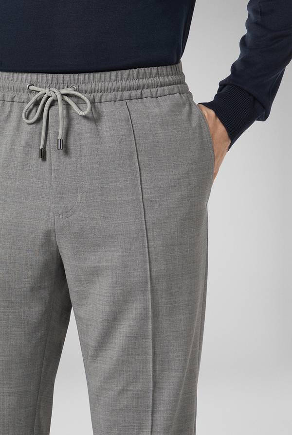 Pull Pal Zileri Drawstring in lana Saldi Di Fabbrica