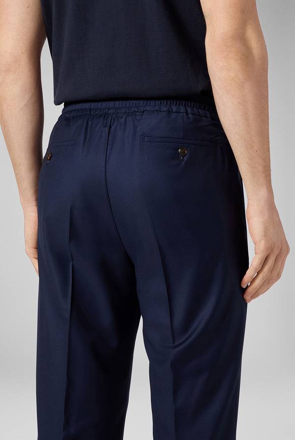 Pull Pal Zileri Drawstring in lana vergine anti-piega I Più Venduti