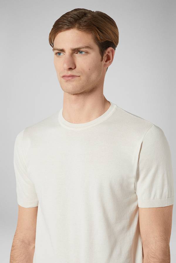Pull Pal Zileri Maglia girocollo a maniche corte Vendite Flash