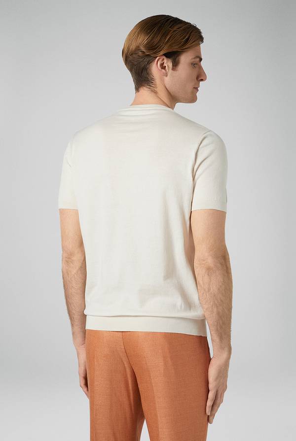 Pull Pal Zileri Maglia girocollo a maniche corte Vendite Flash