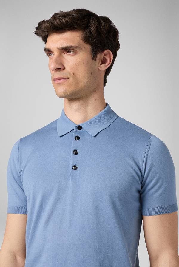 Pull Pal Zileri Polo in puro cotone a maniche corte In Saldo