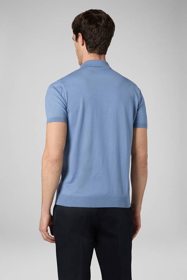 Pull Pal Zileri Polo in puro cotone a maniche corte In Saldo