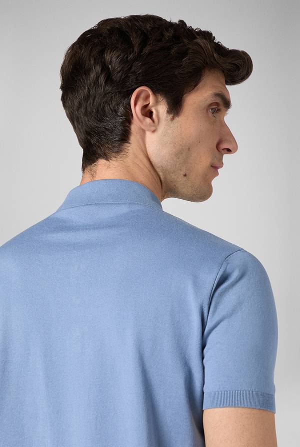Pull Pal Zileri Polo in puro cotone a maniche corte In Saldo