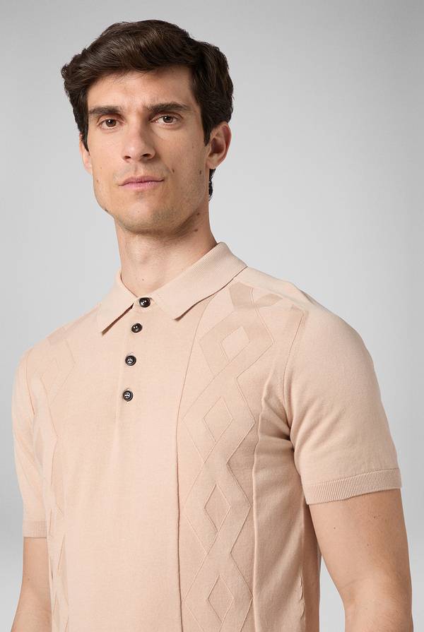 Pull Pal Zileri Polo in maglia con calati Moda