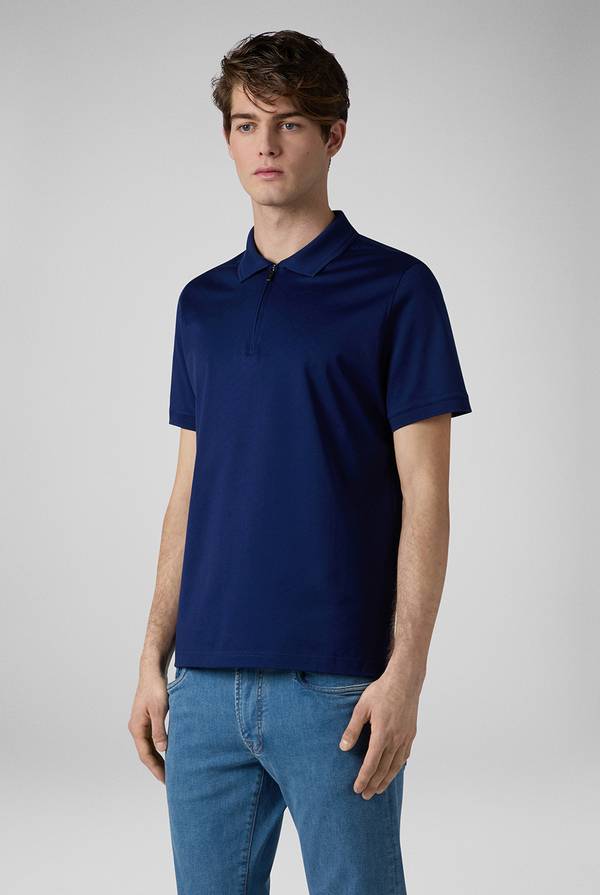 Pull Pal Zileri Polo con monogramma allover Nuovo
