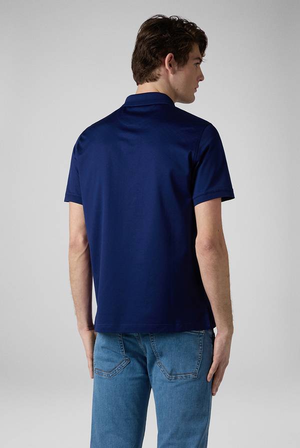 Pull Pal Zileri Polo con monogramma allover Nuovo