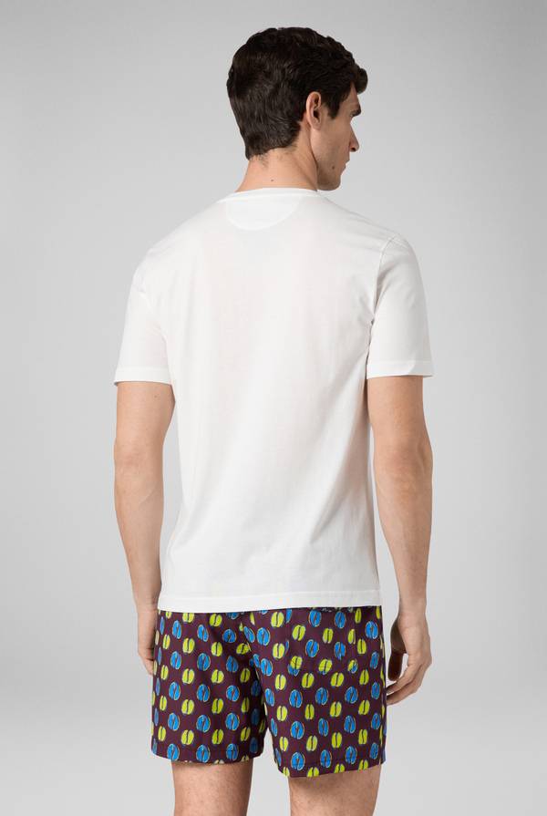 Pull Pal Zileri tshirt in cotone con stampa astratta Qualità Garantita