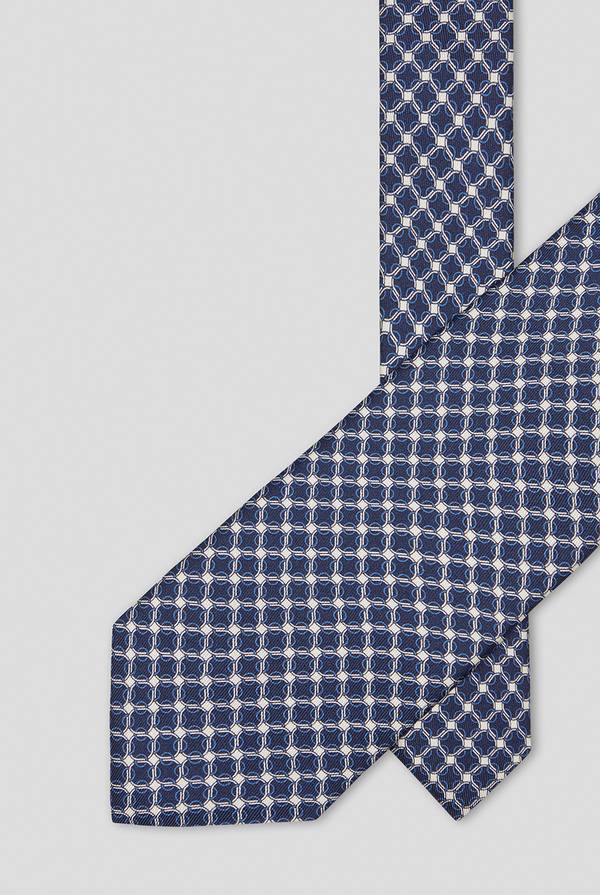 Pull Pal Zileri Cravatta in seta con stampa geometrica Qualità